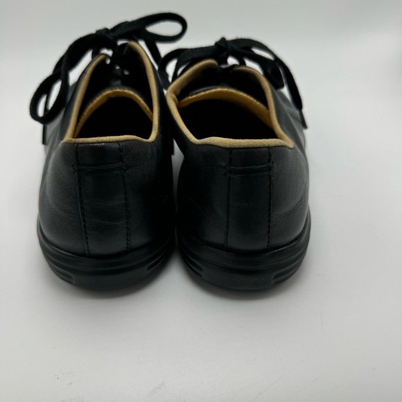 Cole Haan Black Leather Grand Os Cross Court Lace-up Sneakers Men’s Size 10 Wide - Picture 4 of 9